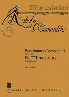 Duetto no. 2 en la majeur 