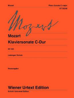 Sonate pour piano en do majeur KV 545 