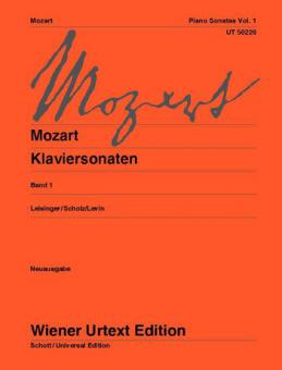 Sonates pour Piano Vol. 1 