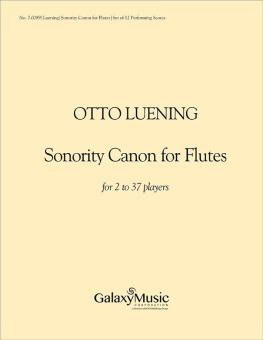 Sonority Canon for Flutes 