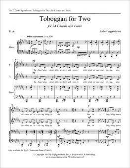 Toboggan for Two 