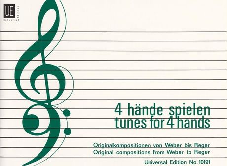 Tunes for 4 Hands. Easy Original Pieces from Weber to Reger Band 2 