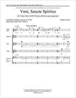Veni, Sancte Spiritus 