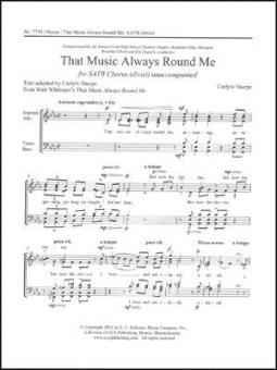 That Music Always Round Me 