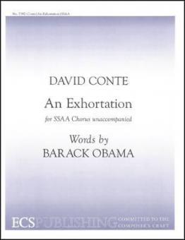 An Exhortation 