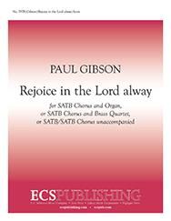 Rejoice in the Lord alway 