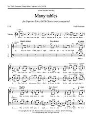 Many tables 