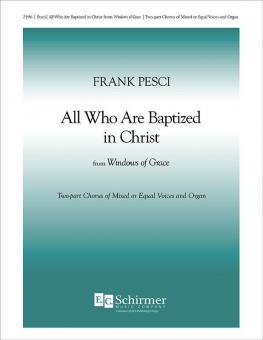Windows of Grace 2. All who are baptized in Christ 