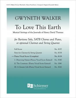 To Love This Earth 
