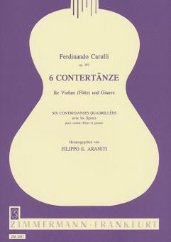Six contredanses quadrillées op. 193 