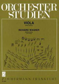 Etudes d'orchestre: oeuvres de scène (excepté l'Anneau du Nibelung) 