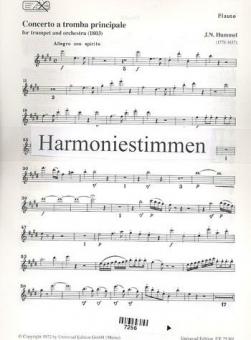 Concerto a tromba principale 