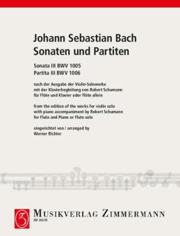 Sonates et Partitas BWV 1005/1006 Heft 3 Standard