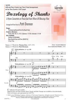 Doxology Of Thanks 