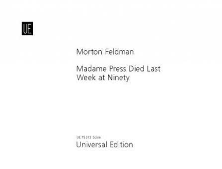 Madame Press Died Last Week At Ninety 