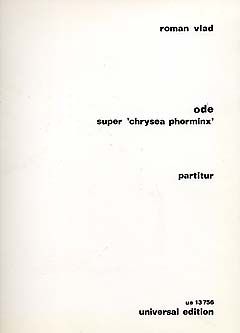 Ode super 'Chrysea phorminx' 