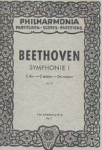 Symphonie No. 1 Ut majeur op. 21 
