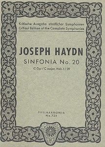 Symphony No.20 Hob. I:20 for Orchestra 