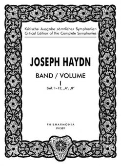 Symphonies A and B and Nos. 1-12 Vol. 1 