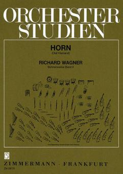 Etudes d'orchestre pour le Cor 