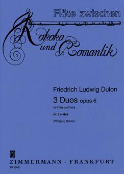 Trois duos op. 6 no 3 