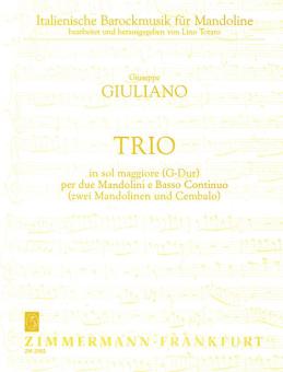 Trio en sol majeur 