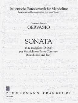 Sonate en ré majeur 