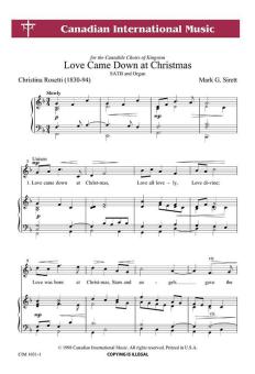 Love Came Down At Christmas 