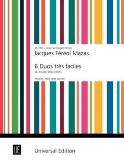 6 duos tres faciles Op. 60 