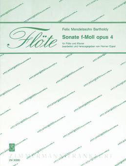 Sonate en fa mineur op. 4 