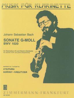 Sonate en sol mineur BWV 1020 
