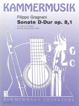 Sonate en ré majeur op. 8/1 