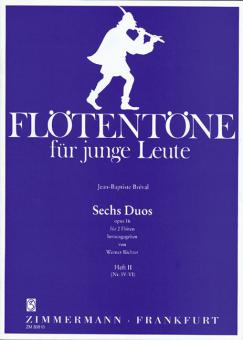 Six duos op. 16 Vol. II 