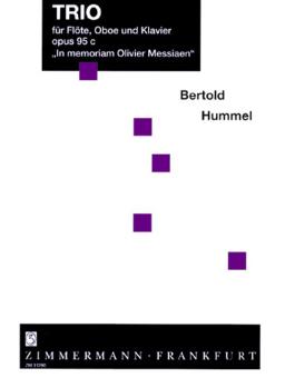 Trio “In memoriam Olivier Messiaen” op. 95c 
