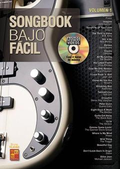 Songbook Bajo Fácil - Volumen 1 