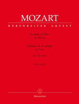 Sonate en la majeur KV 331 (300i) Standard