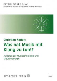 Was hat Musik mit Klang zu tun!? 