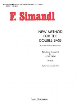 New Method for The Double Bass Book 2 