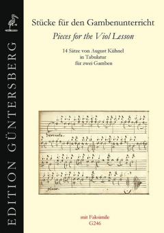 Stücke für den Unterricht - Pieces for the Viol Lesson (Kühnel) 