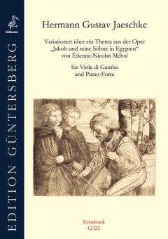 Variationen über ein Thema aus der Oper -Jakob und seine Söhne in Egypten- von Étienne-Nicolas Méhul 