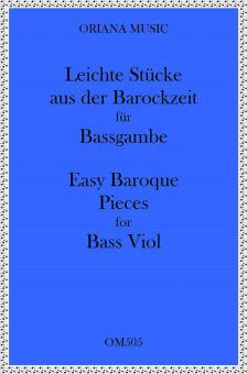 Leichte Stücke aus der Barockzeit für Bassgambe 