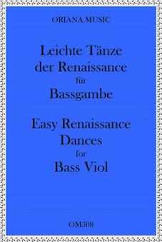 Leichte Tänze der Renaissance für 2 Bassgamben  