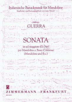 Sonata en sol majeur 
