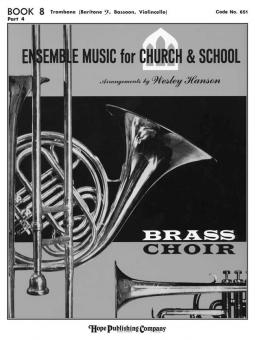 Ensemble Music for Church and School Book 8 