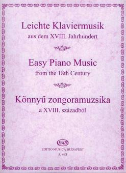 Easy Piano Music from The 18th century 