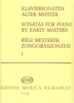 Sonatas by Early Masters 1 
