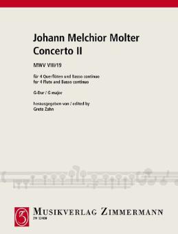 Concerto II en sol majeur MWV VIII/19 Standard