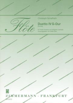 Duetto IV en sol majeur 