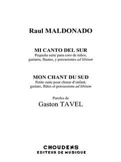 Mon Chant Du Sud 