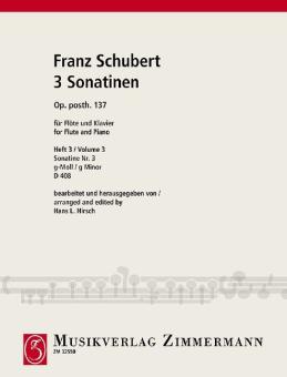 Trois sonatines op. posth. 137 D 408 Vol. 3 Standard
